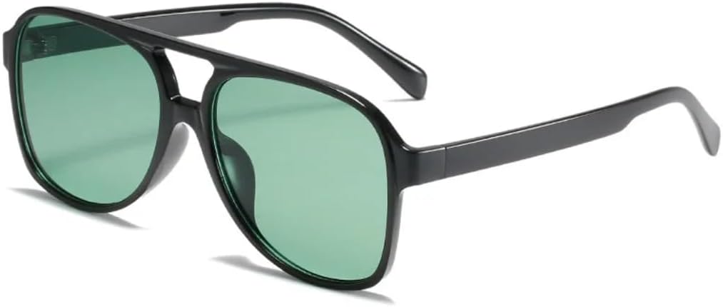 

Солнцезащитные очки с защитой UV400 | Двойная перемычка, градиентные линзы | Для женщин и мужчин, для занятий спортом на открытом воздухе и вождения (черный леопардовый принт) LXLHWN, Black Green