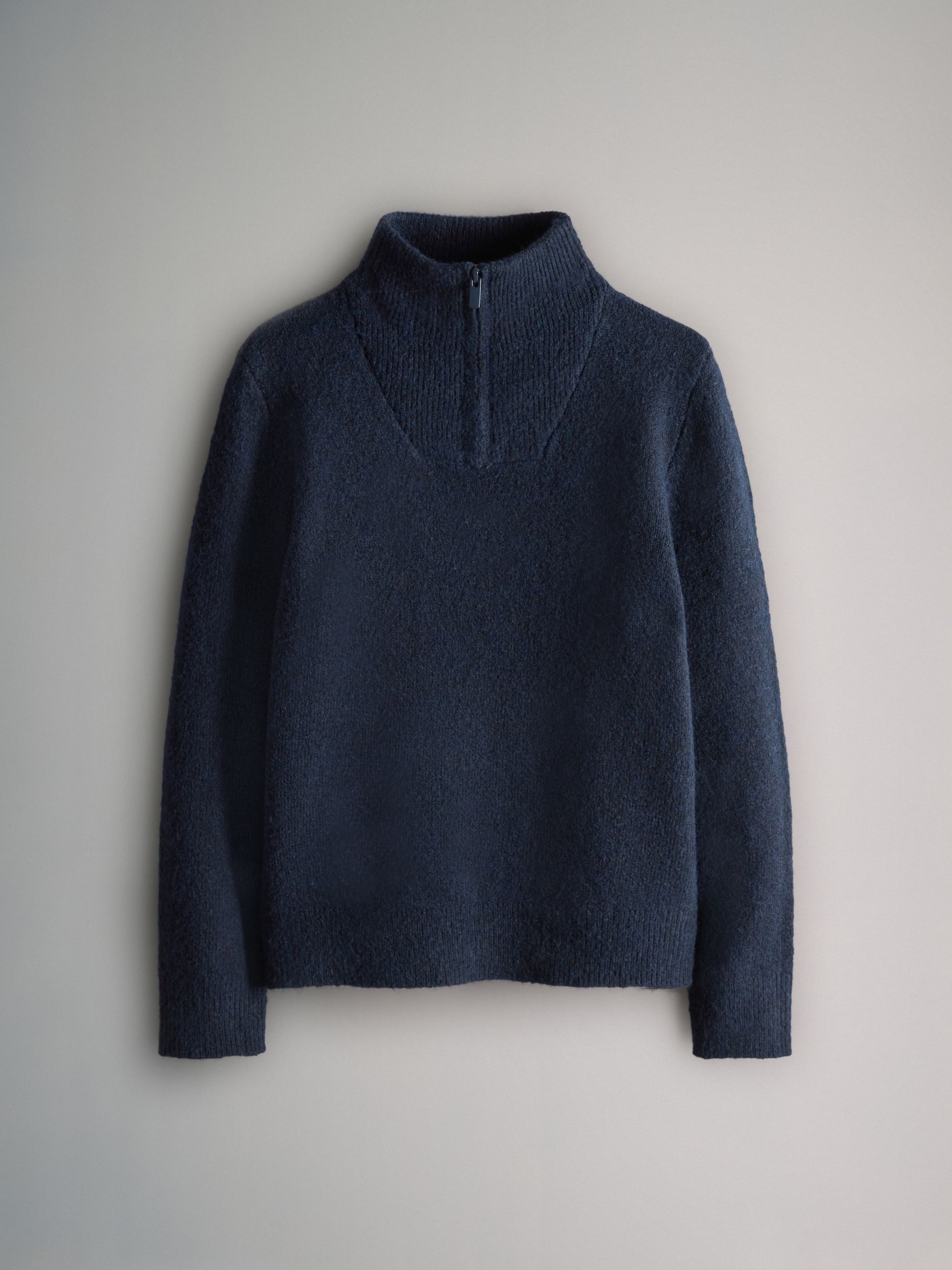 The Set Свитер в цвете Navy, Grey — фото 3