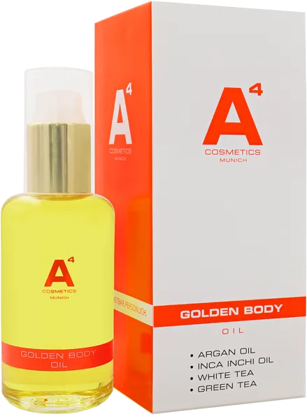 Золотое масло для тела A4 Cosmetics, 100 мл — фото 3