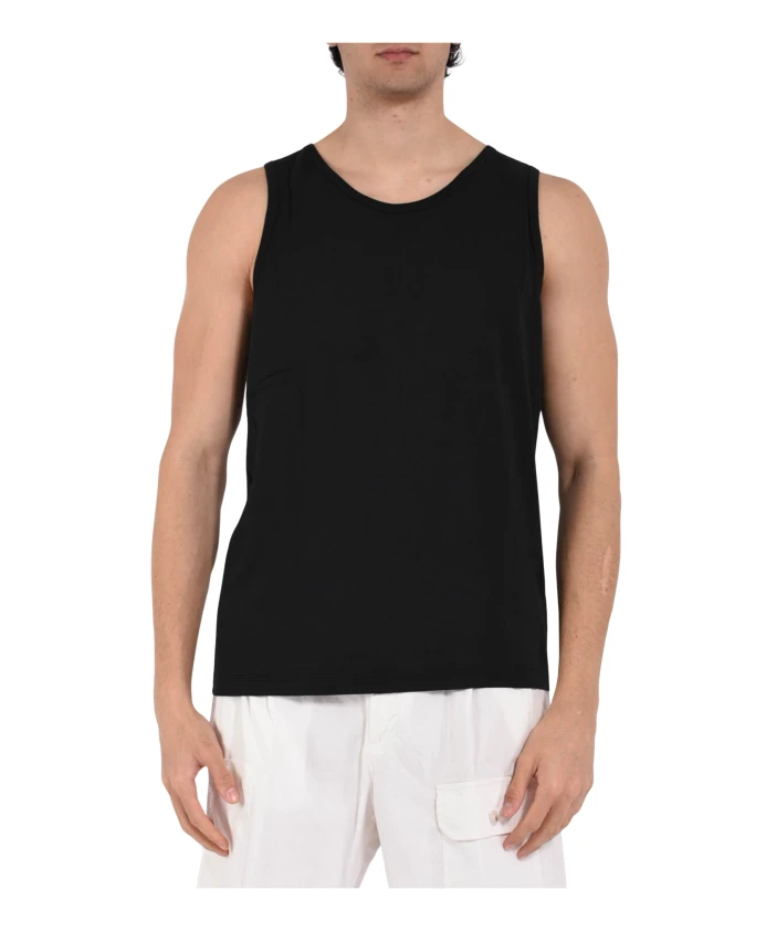 

Майка-Джерси с круглым вырезом Paolo Pecora, черный