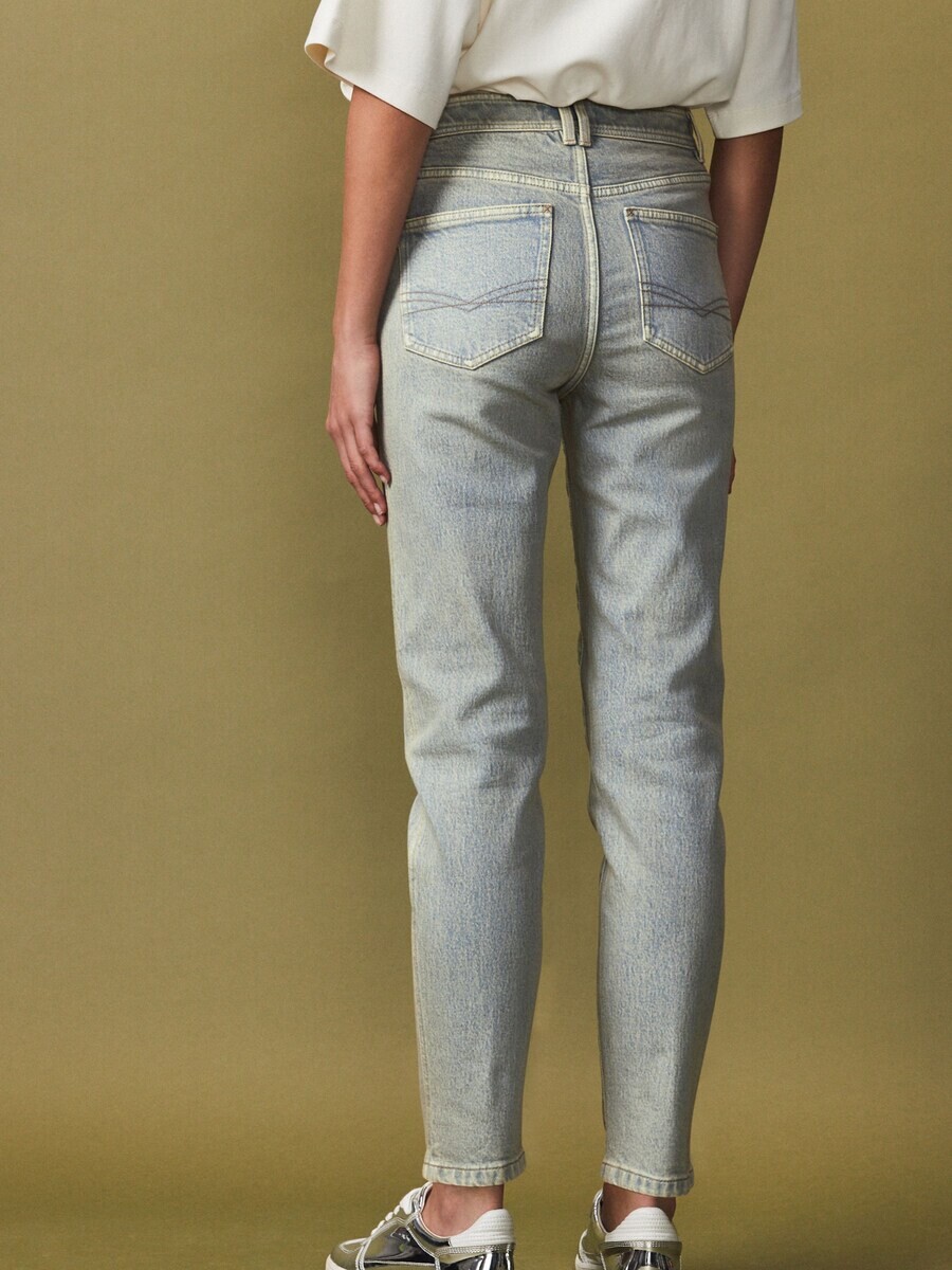 Джинсы Next Regular Jeans, зеленый — фото 4