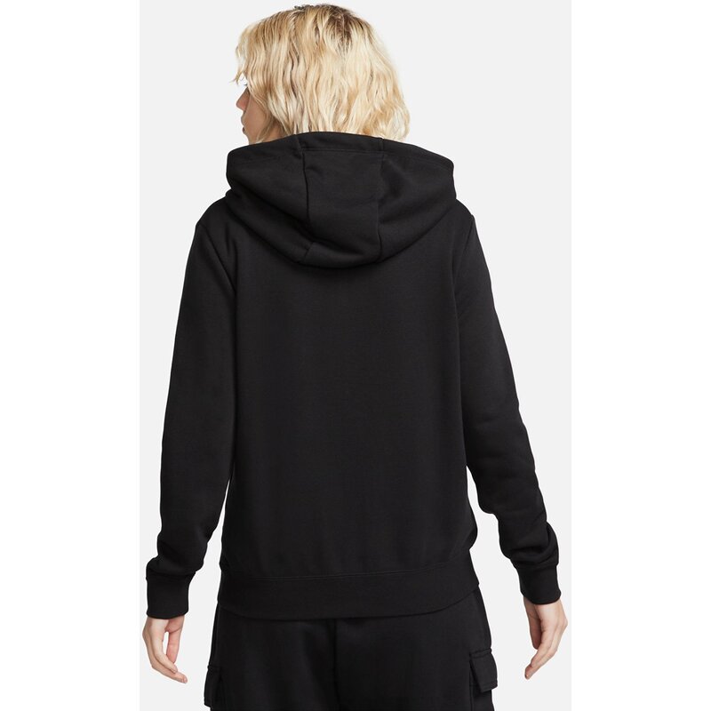 Hooded sweatshirt w nsw club flc fnl hoodie std Nike, черный — фото 2