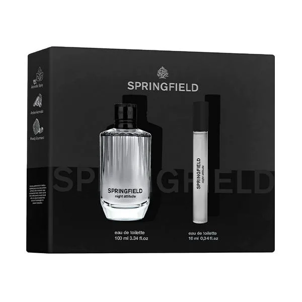 Туалетная вода для мужчин SPRINGFIELD Estuche Night Attitude 1 шт — фото 2