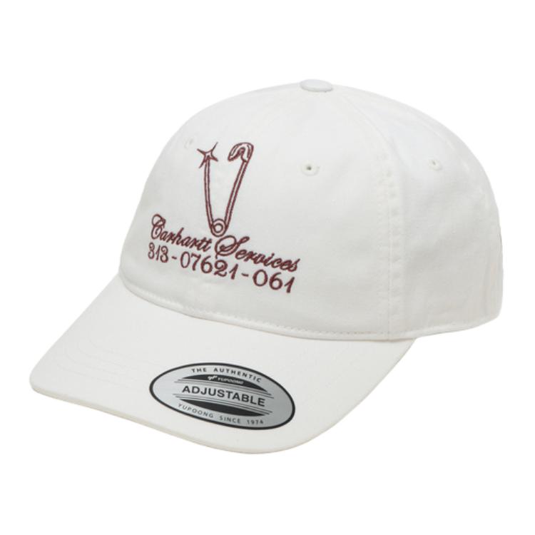

Carhartt WIP Хлопковая бейсболка унисекс разноцветная, White