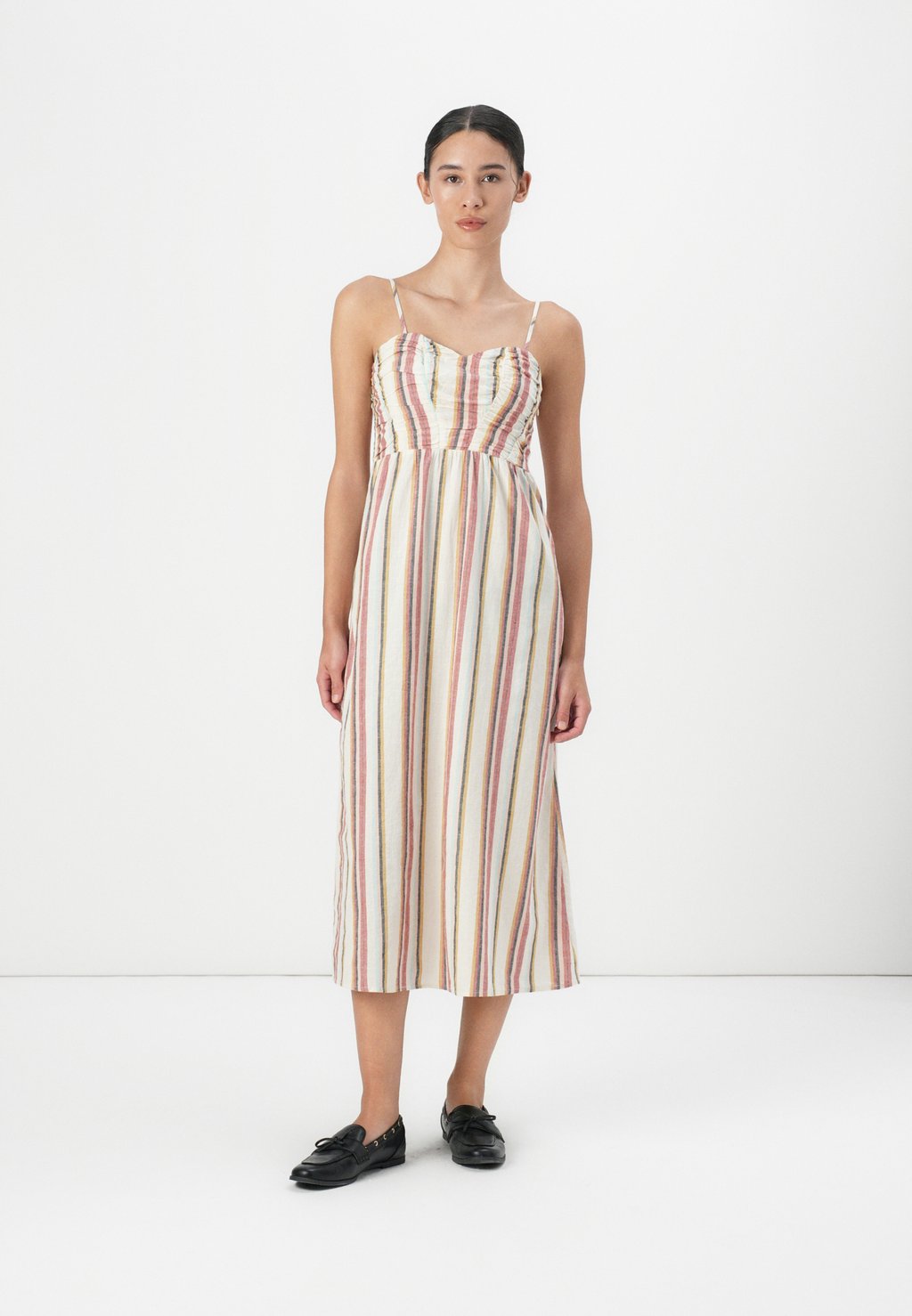 

Платье макси OBJKAREN MIDI DRESS Object, бежевый