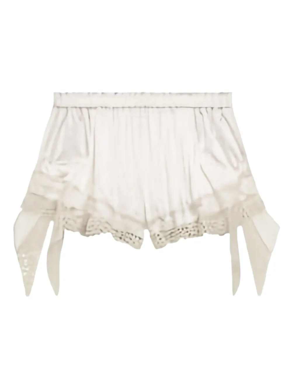 

Шорты Ildana с кружевной отделкой ISABEL MARANT, нейтральный