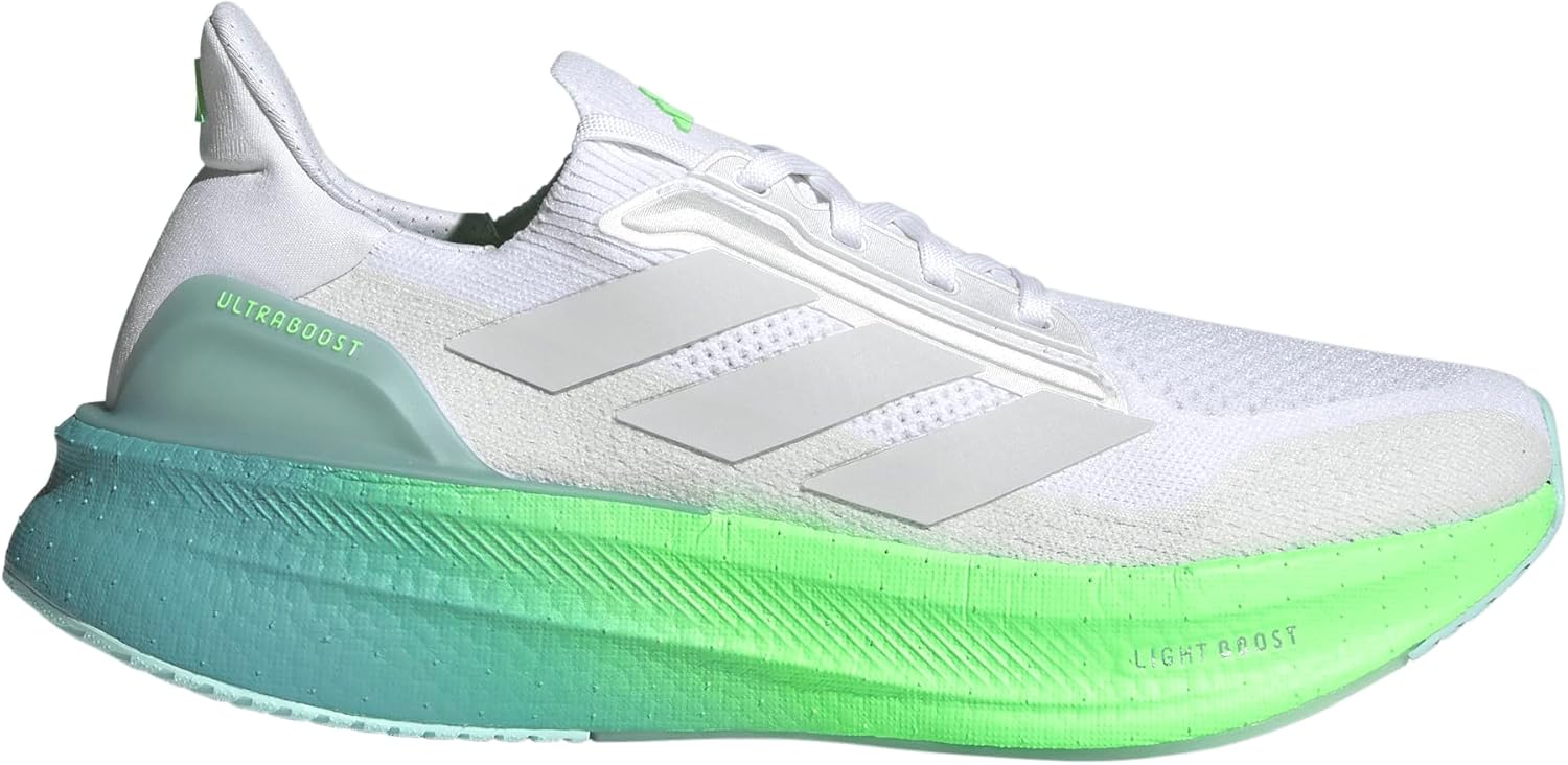 Мужские кроссовки Adidas Ultraboost 5X для бега, белый/серый — фото 4