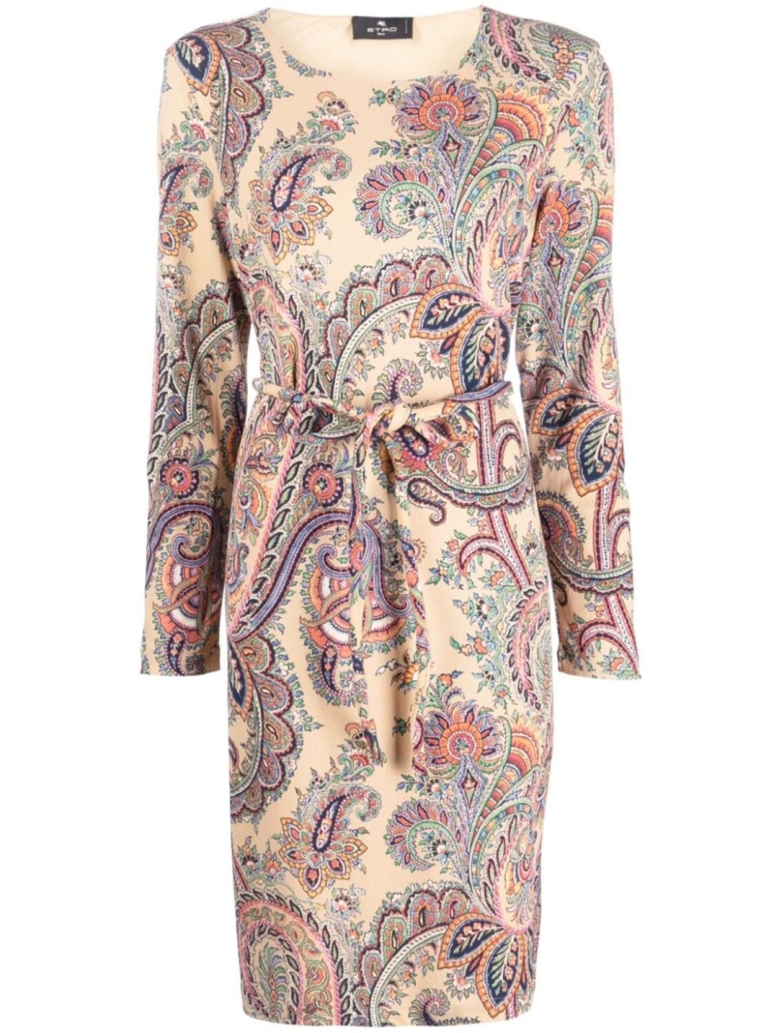 

ETRO платье с принтом пейсли, нейтральный цвет
