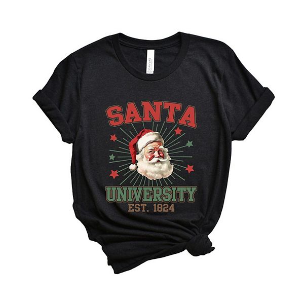 

Футболка с принтом Santa university stars Simply Sage Market, Black