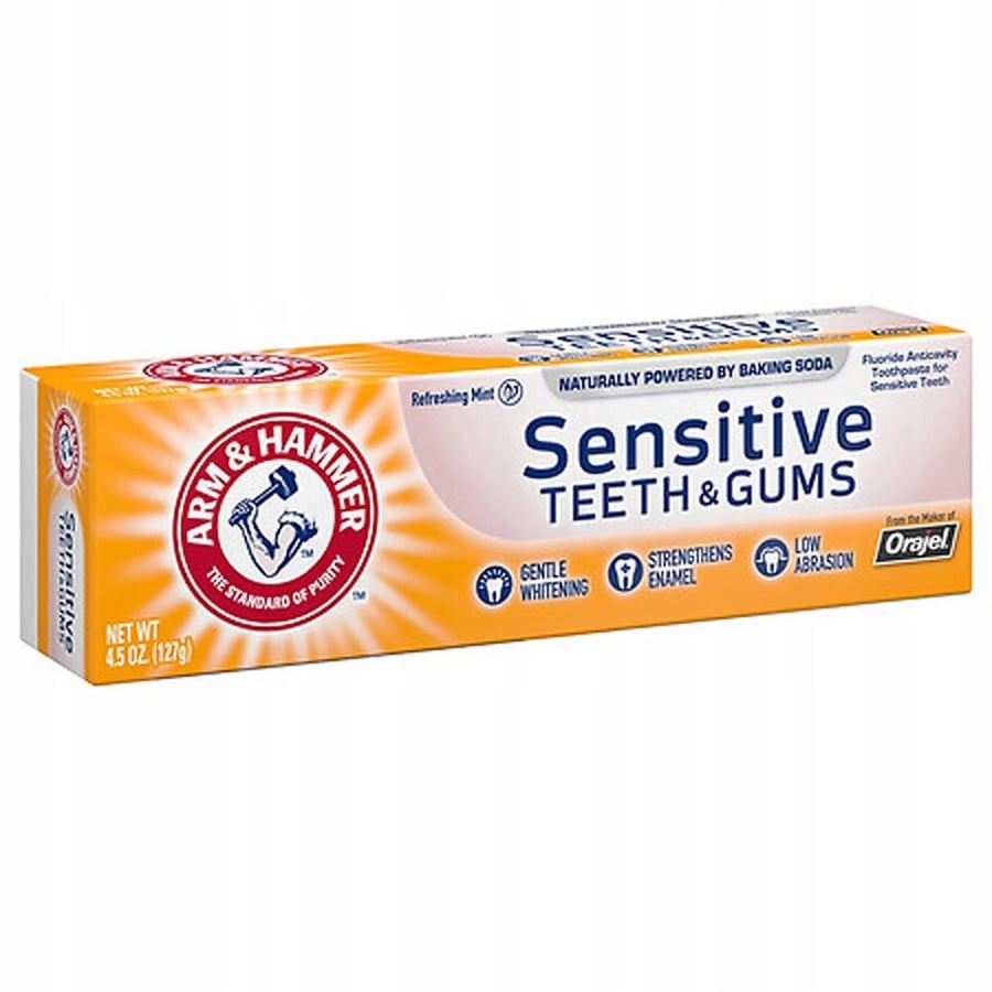 

A&H, Зубная паста, для чувствительных зубов, 127 г Arm&Hammer