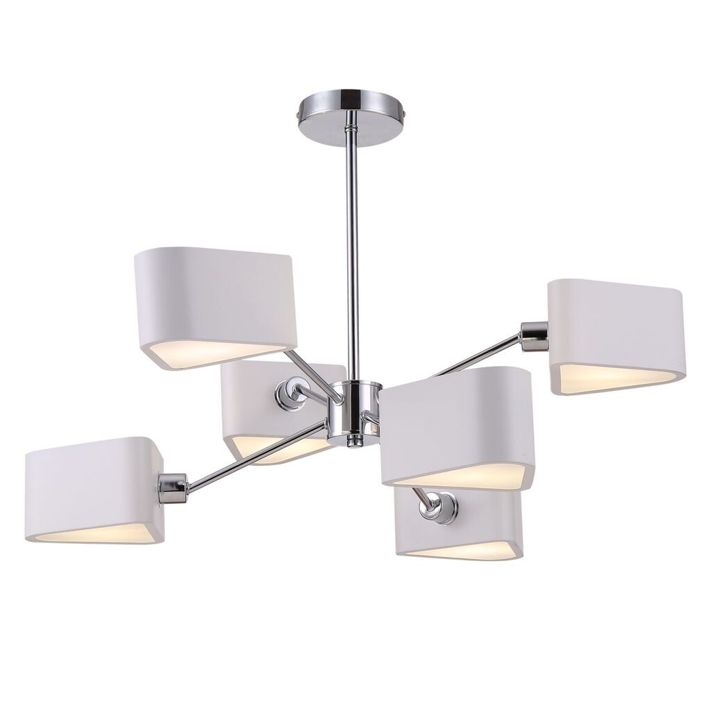 

Люстра Maytoni Brianne MOD050PL-06CH 6xE14, хром, металл, без лампочки. Maytoni GmbH, серебро