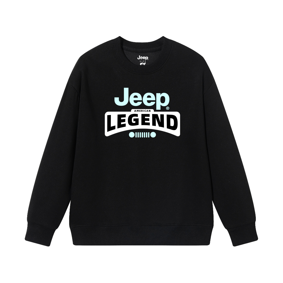 Детский свитшот с круглым вырезом Moderate Jeep, coffee — фото 4