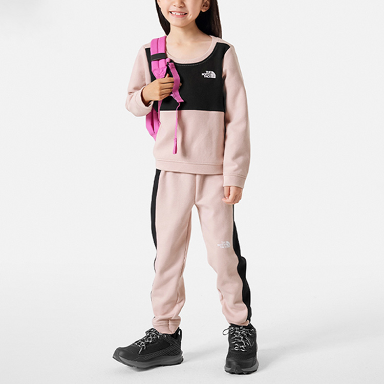 Повседневная спортивная одежда розовая детская THE NORTH FACE — фото 3