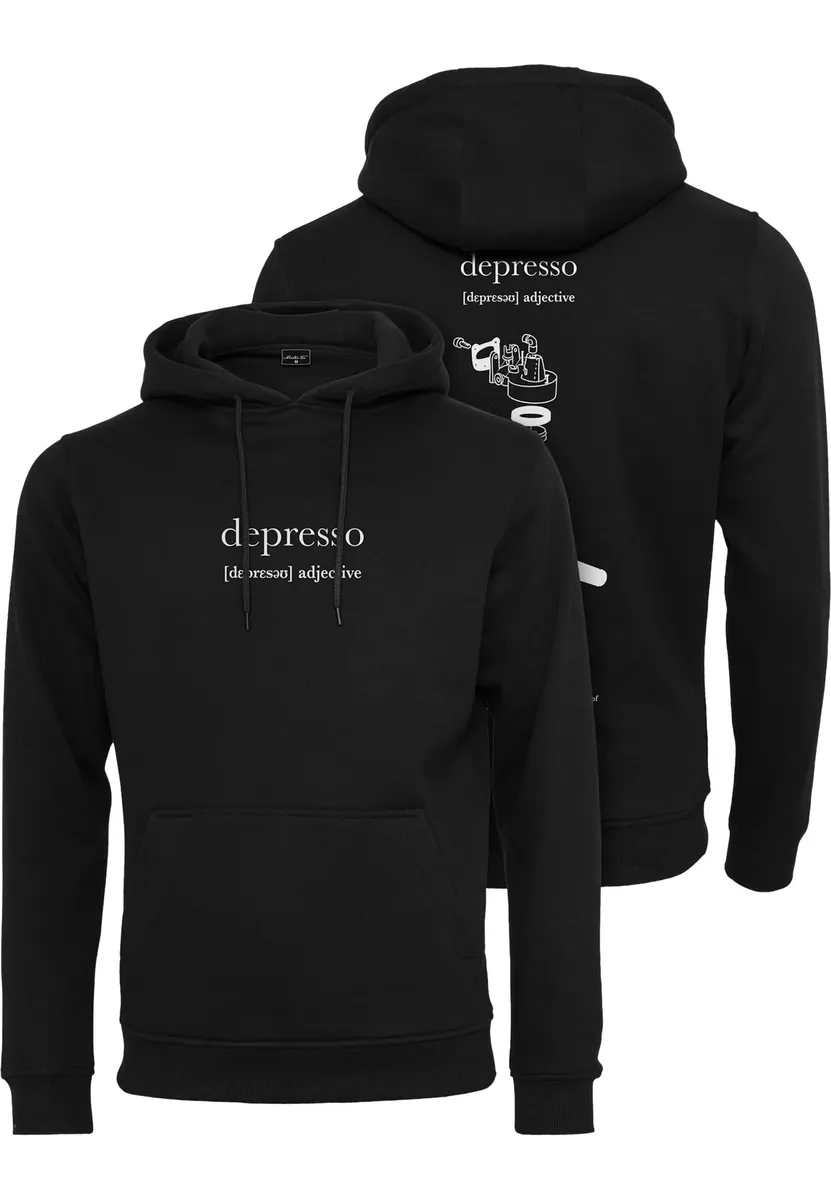 

Толстовка Mister Tee "Мужская толстовка Mister Tee Depresso" Mistertee, черный