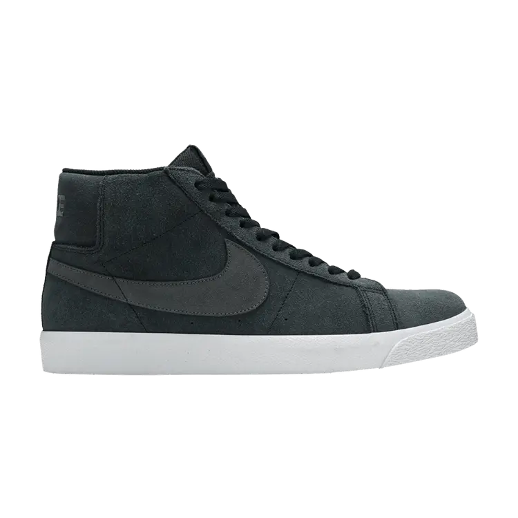 

Кроссовки Nike Blazer Mid SB 'Black Suede', черный
