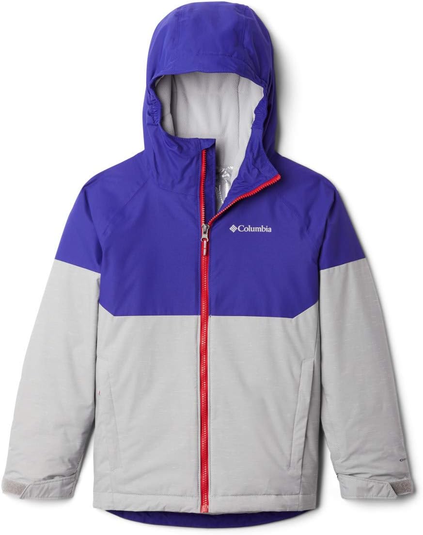 Куртка Columbia boys Alpine Action ii, Columbia Grey Heather/Purple Quartz