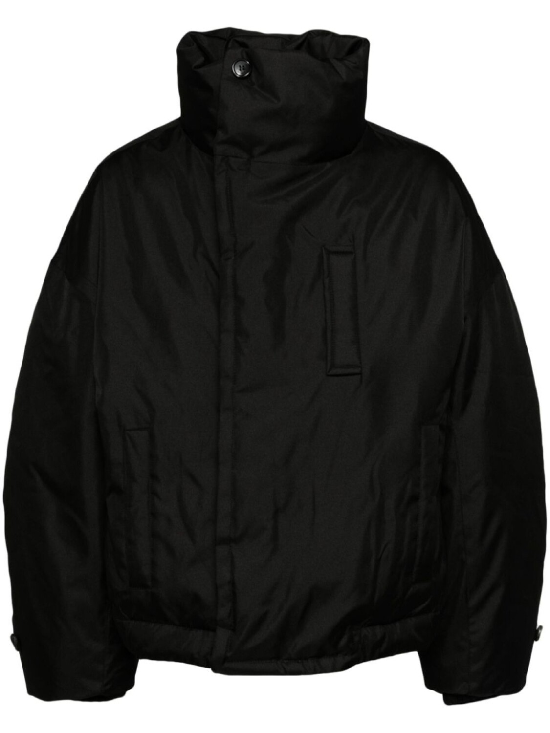

Куртка Cocoon Dolman с высоким воротником SONGZIO, черный