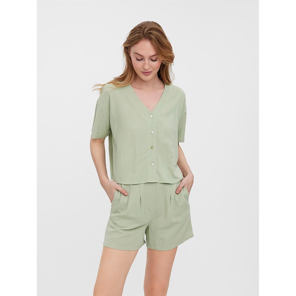 

Рубашка Vero Moda Jesmilo 2/4, бежевый