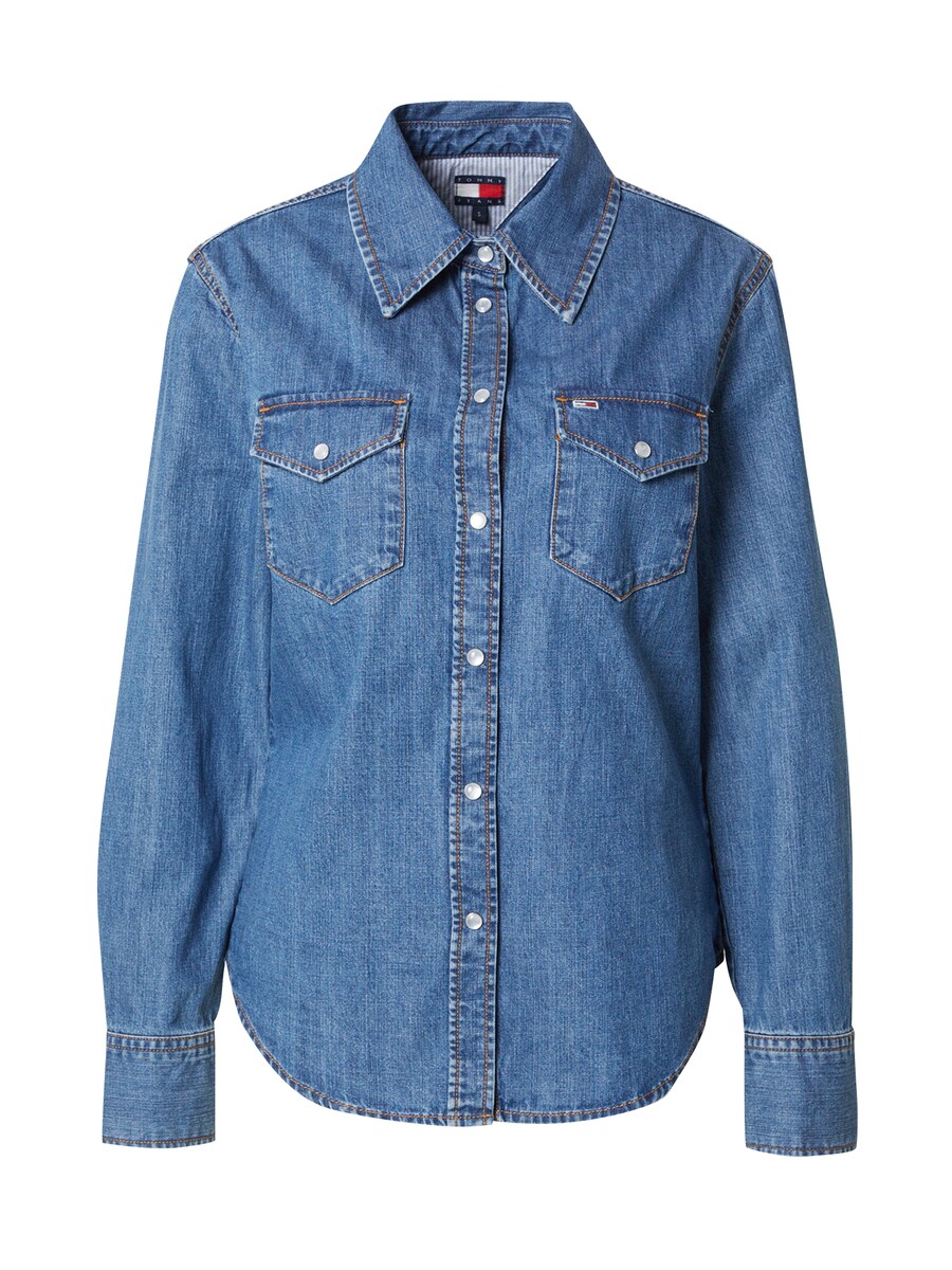 

Блузка Tommy Jeans, синий деним
