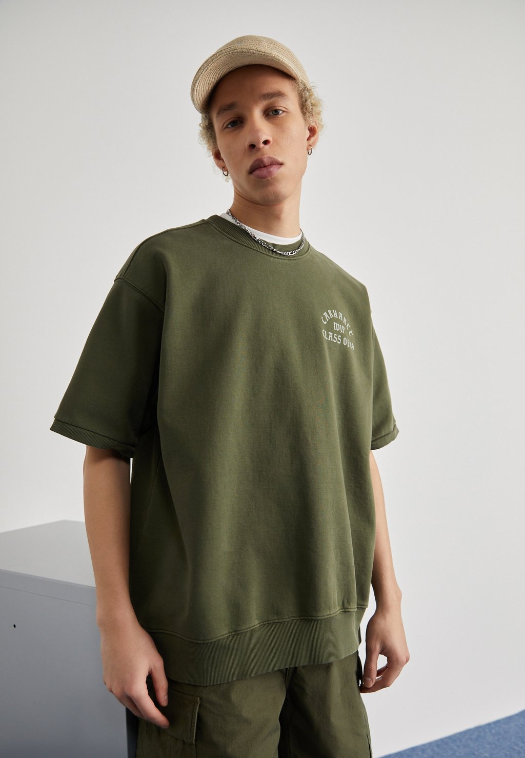 

Футболка с принтом CLASS OF 89 Carhartt WIP, цвет khaki