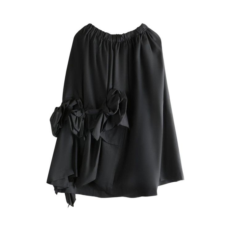 

Юбка Tao Comme des Garçons Bow-Adorned Flared Skirt, Black