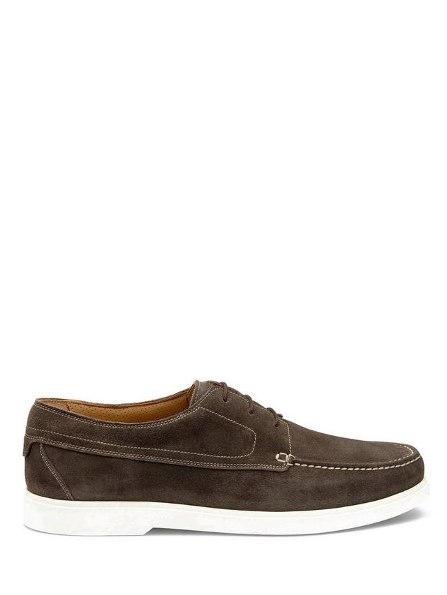 

Замшевые мокасины-лодочки сардинии Loake, цвет Anthracite