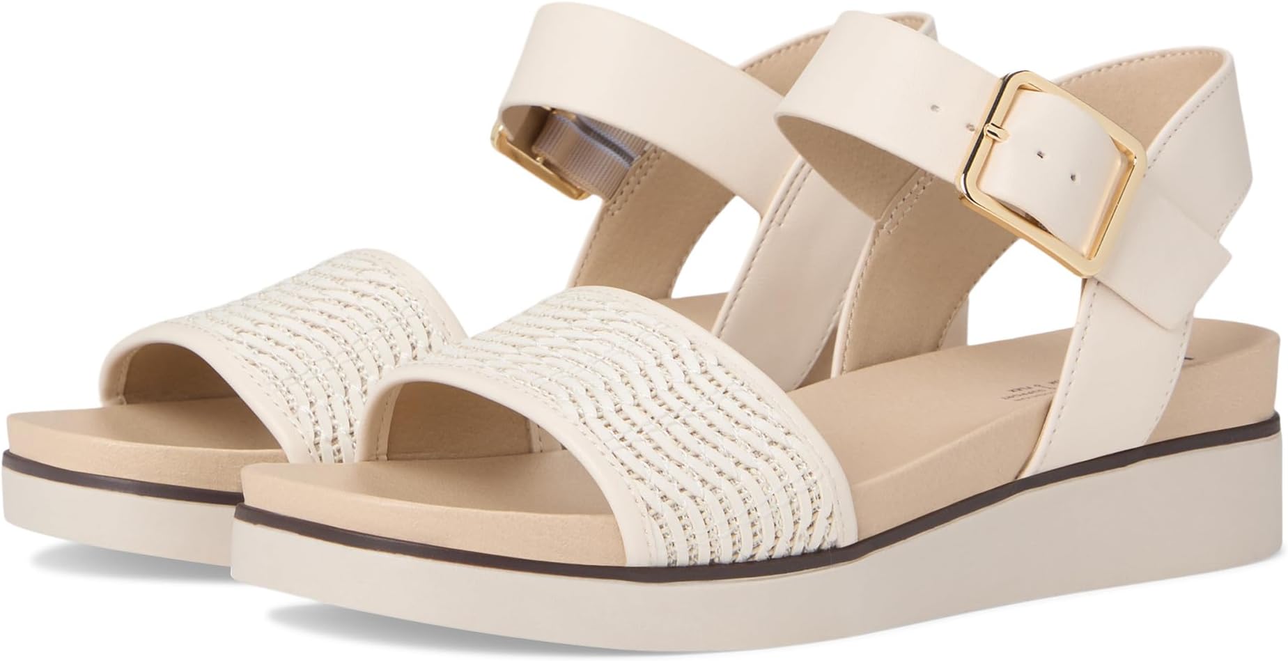 Сандалии LifeStride Gillian2, цвет Creme Beige Faux Leather