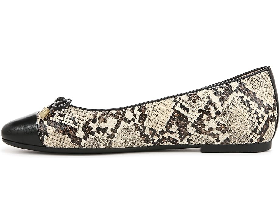 Туфли на плоской подошве VIONIC Klara Skimmers, цвет Ivory Multi Leather — фото 4