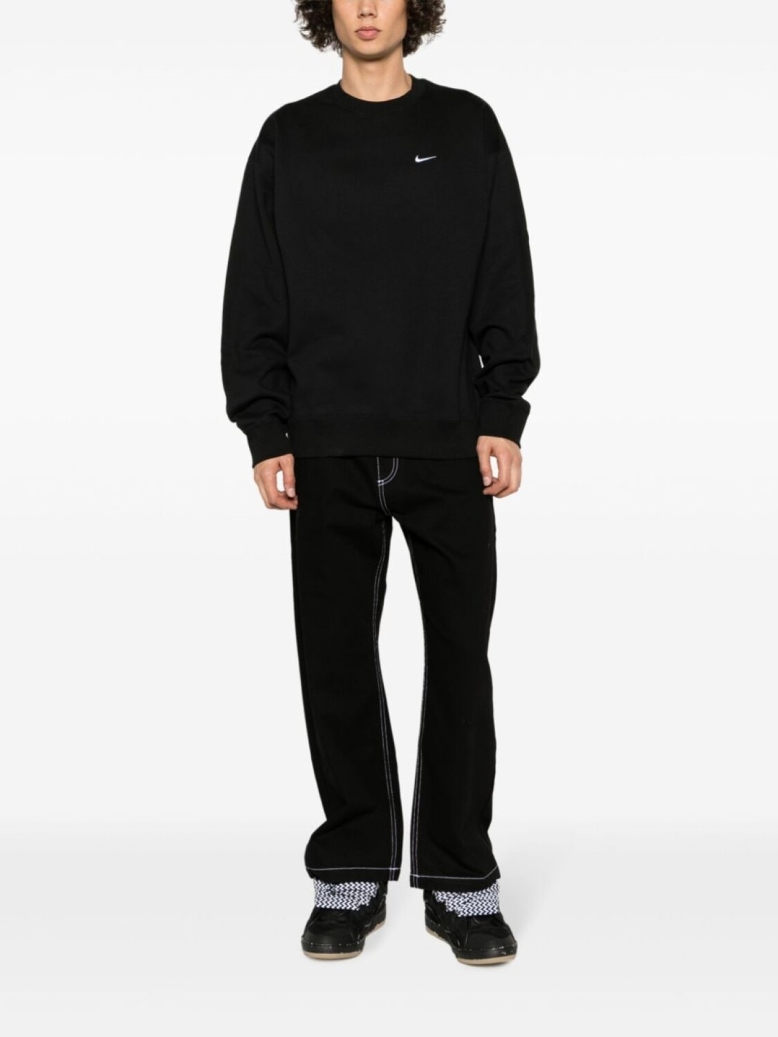 

Толстовка с круглым вырезом Nike, черный