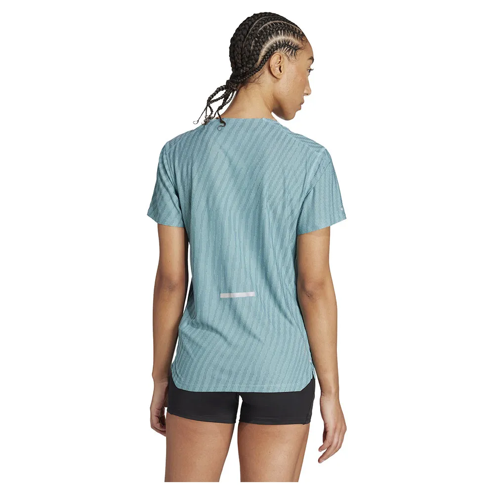 Футболка с коротким рукавом спортивная adidas Adi365 Running Climacool+, синий — фото 2