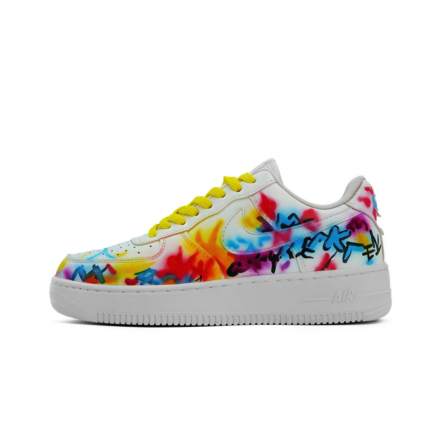 

Nike Кроссовки для скейтбординга Air Force 1 Y VELE, низкие, устойчивые к истиранию, в цвете Quality, Colorful Mist, унисекс, бело-желтые