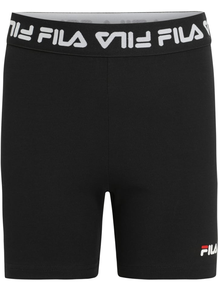 

Леггинсы Lohra Taped Short Tights Fila, черный