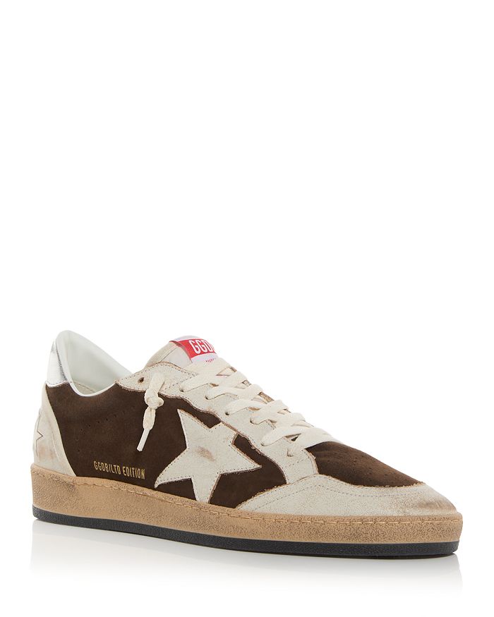 

Унисекс кроссовки Ball Star Low Top Golden Goose, красный