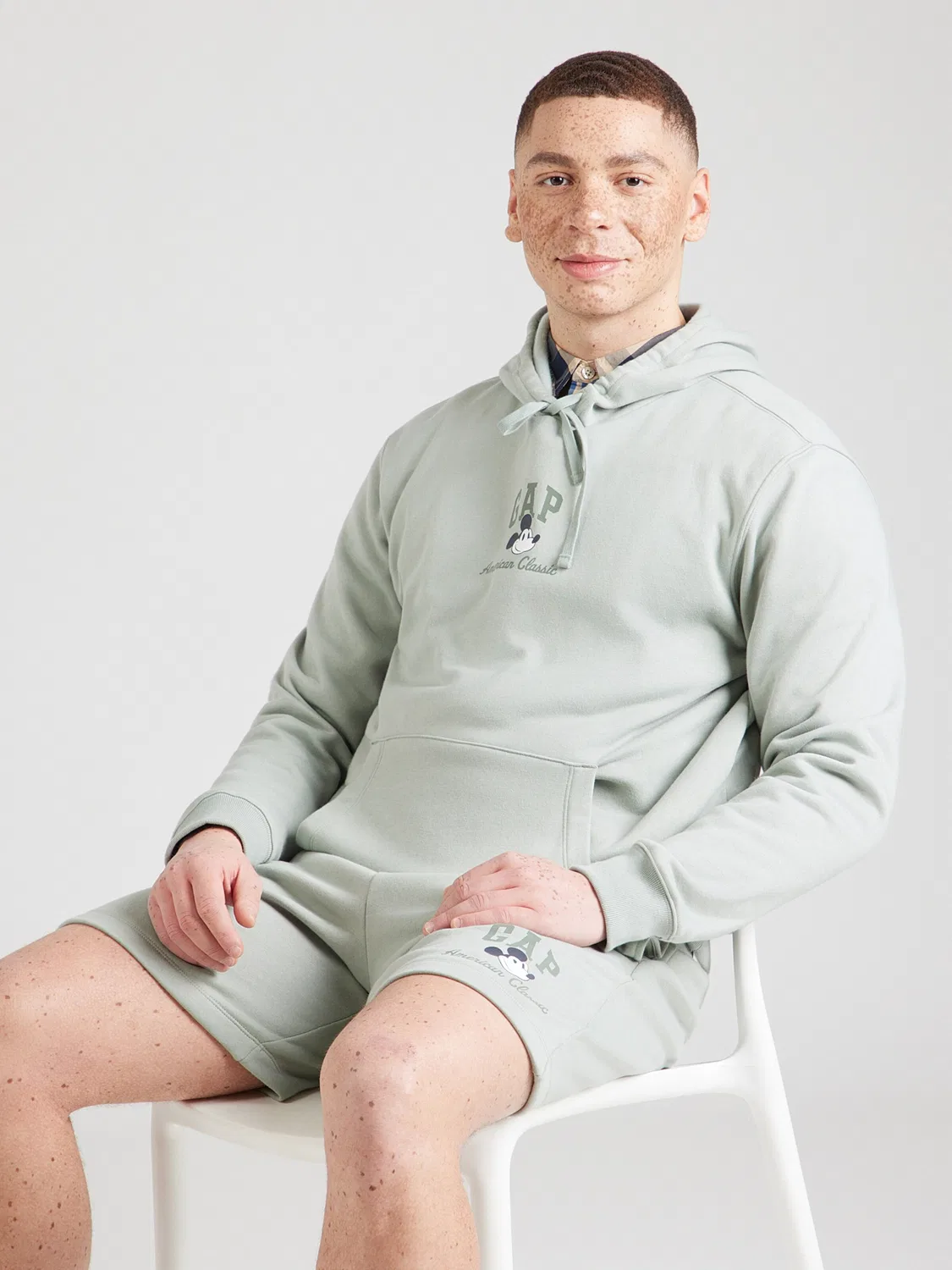 Худи Gap DISNEY X GAP синего цвета — фото 4