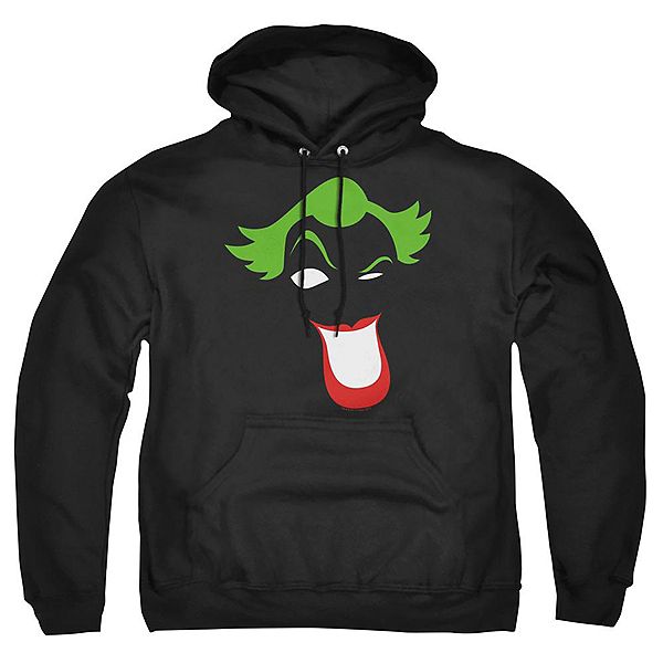 

Толстовка с капюшоном для взрослых в упрощенном варианте с изображением Джокера из фильма «Бэтмен». Licensed Character