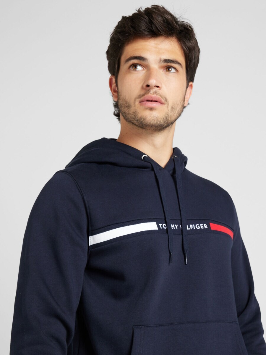 Толстовка с капюшоном TOMMY HILFIGER Sweatshirt, темно-синий — фото 3