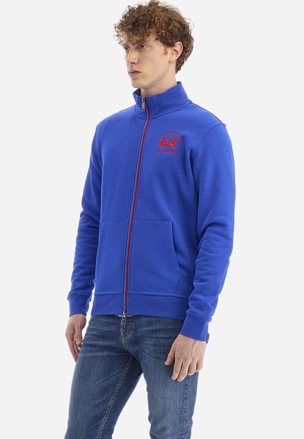 

Толстовка на молнии La Martina, турецкое море