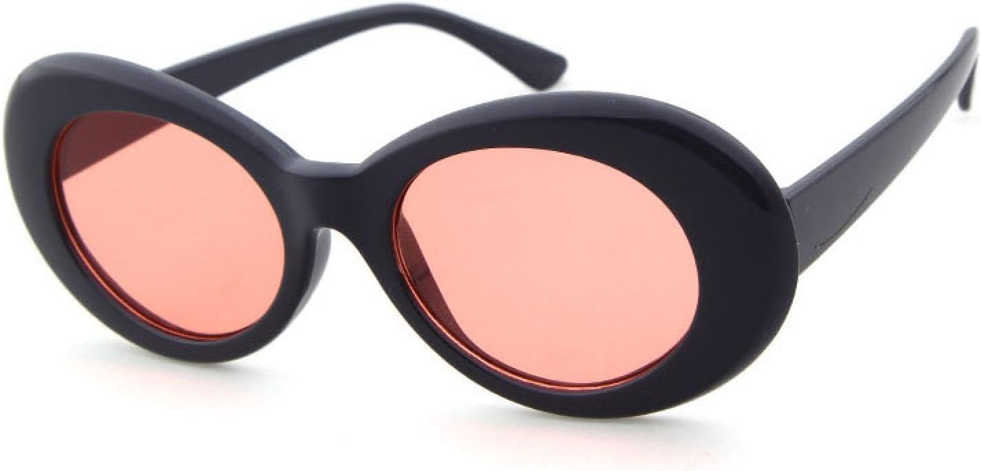 

Ретро овальные солнцезащитные очки для женщин и мужчин в стиле 90-х, круглые солнцезащитные очки фиолетово-розовой оправы с решетчатым рисунком, солнцезащитные очки для женщин с защитой от УФ-излучения UV400 WNCKSQ, C21