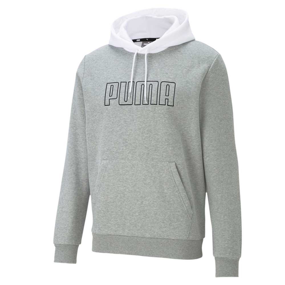 

Худи Puma Block Emb, серый