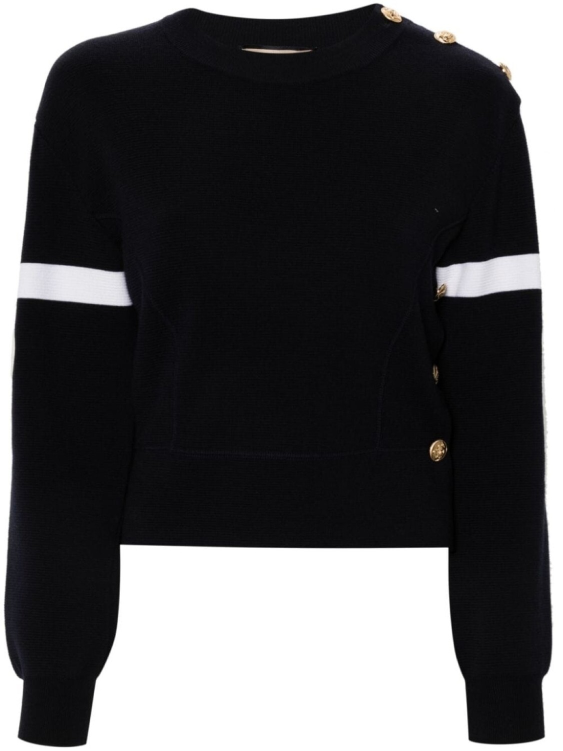 

Gucci фактурный джемпер с логотипом Interlocking G, синий