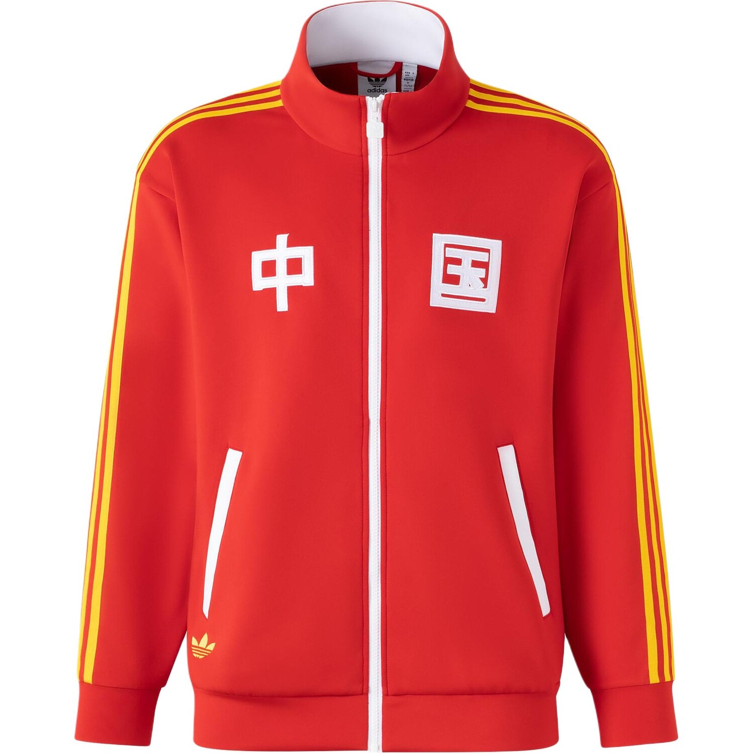 

Куртка TRACKTOP унисекс светло-алая Adidas Originals, цвет Light Scarlet