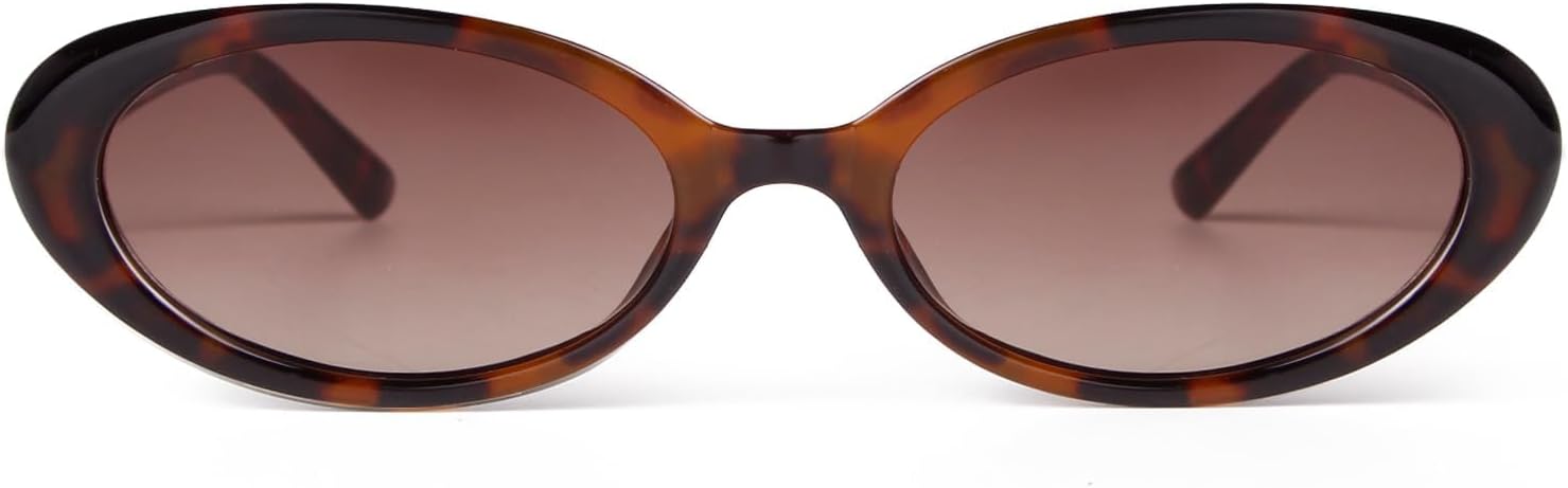

Солнцезащитные очки SORVINO в стиле ретро, ​​маленькие овальные, для женщин и мужчин, 90-е годы, узкие, миниатюрные, винтажные, тонкие, Tortoise Frame Gradient Brown Lens