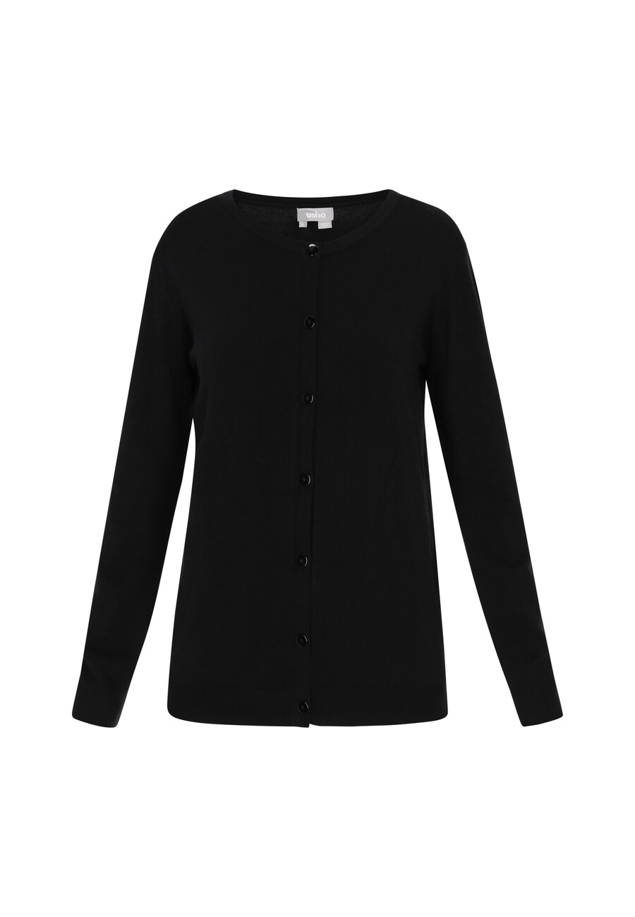

Вязаный кардиган Usha Classic Look, черный