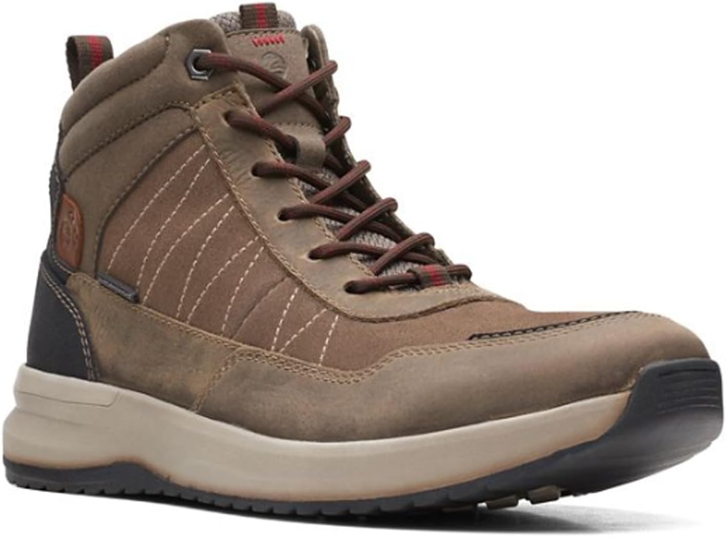 

Мужские водонепроницаемые ботинки Clarks Wellman Top, Taupe Combi Waterproof