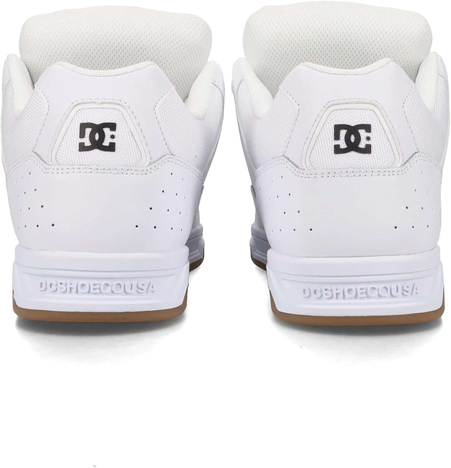 Кроссовки для скейтбординга DC Shoes Coiler, белый/черный/серый — фото 3