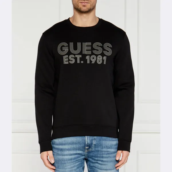 

Толстовка узкого кроя Guess, черный
