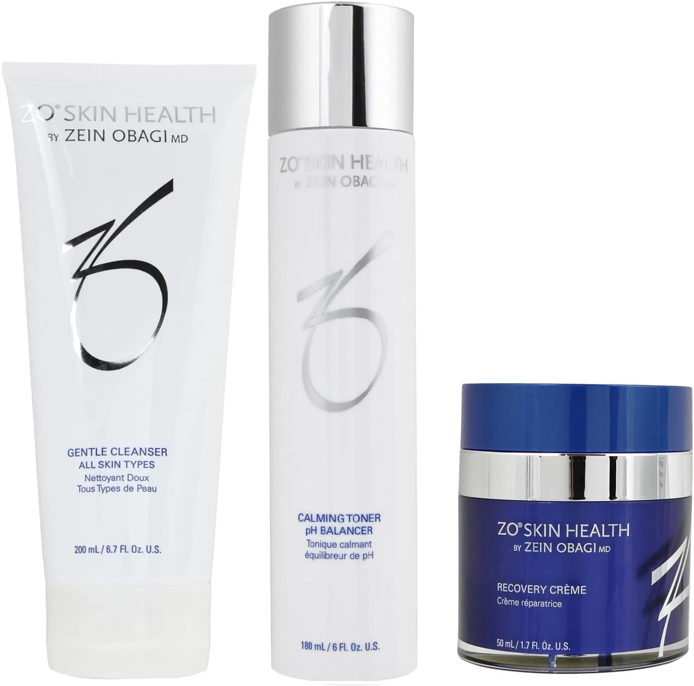 Набор для ухода за кожей лица Zeoskin Gentle Cleanser, Toner, RC Cream 3 предмета