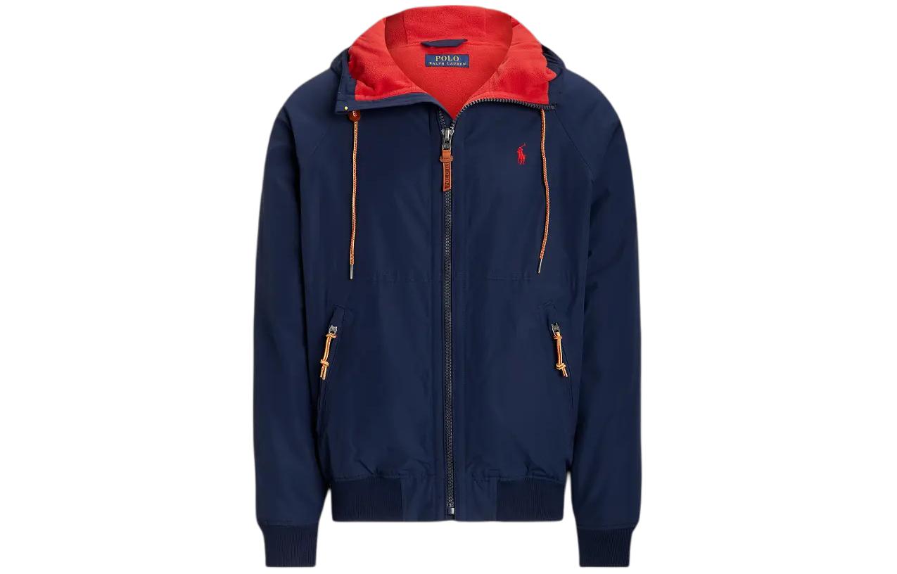Polo Ralph Lauren Куртка с капюшоном мужская морская синяя, Marine Blue — фото 3