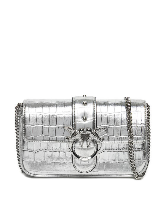 

Сумочка Pinko, серебряный, Серебристый, Сумочка Pinko, серебряный