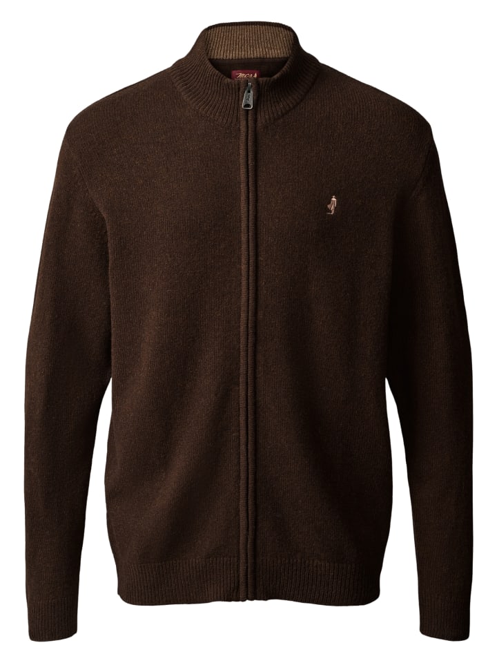 

Кардиган Alfie темно-коричневого меланжевого цвета MCS